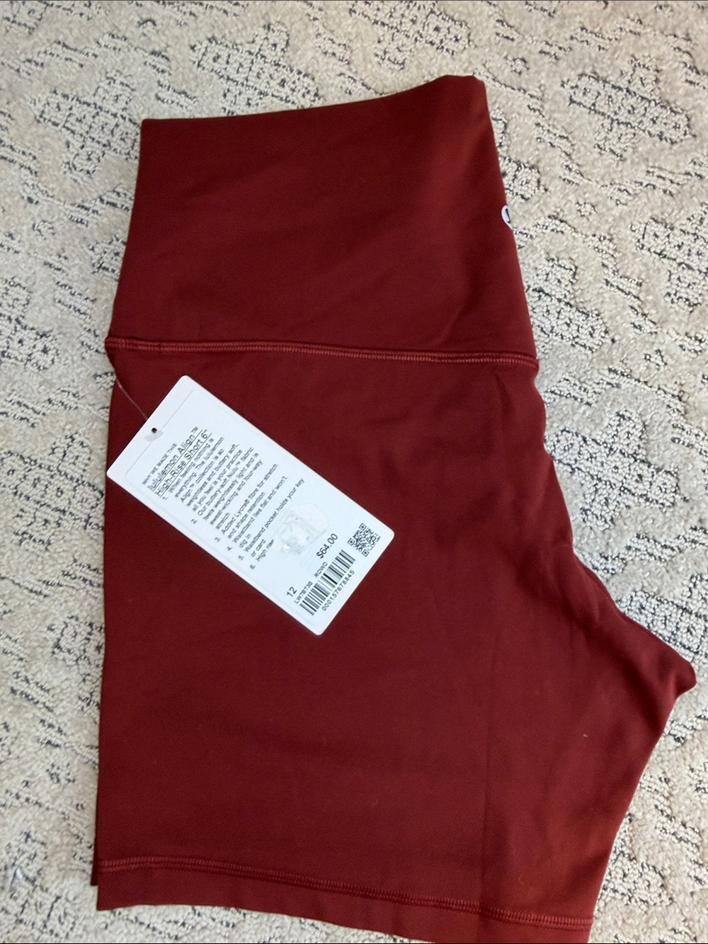 lul Lululemon Align High-Rise Short 6”– (NWT, Size 12)